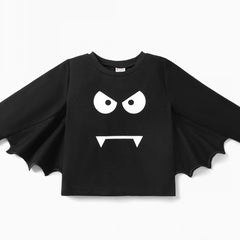 Cartoon Monster Print Boys Sweatshirt for Halloween