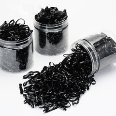 500 Mini Soft Rubber Bands For Girls & Women