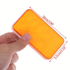 1pc Mixing Watering Moisturizing Plate Dental Palette With Cover 8 Slot Palette