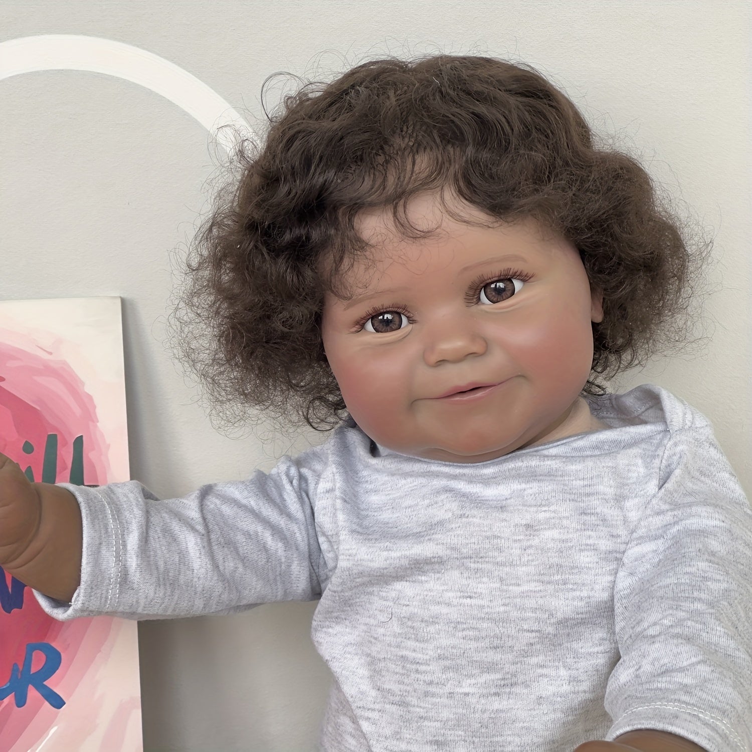 Soft Realistic Reborn Doll Cloth Body Toy for Kids
