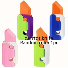 3D Radish Decompression Toy Gravity Stress Relief Gift