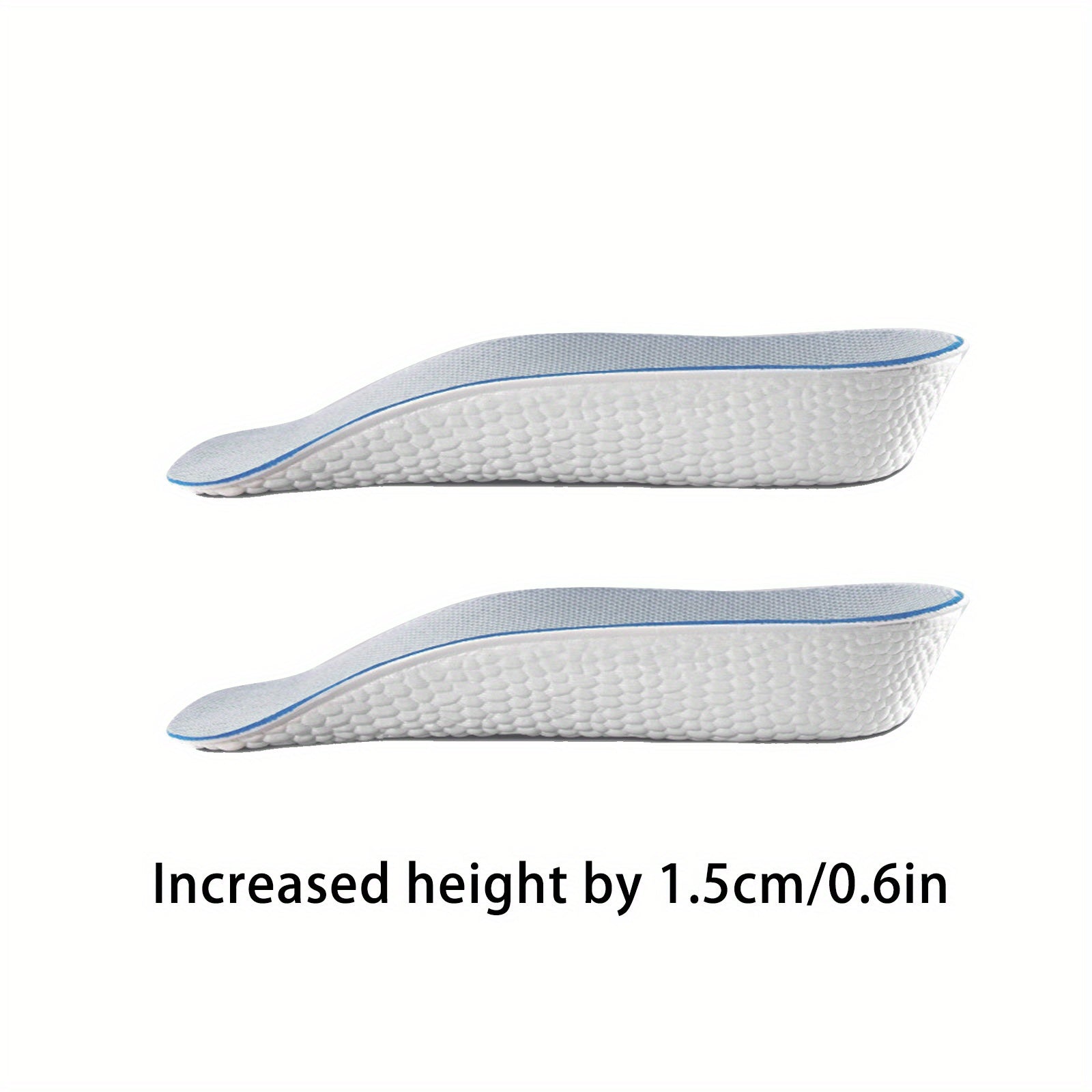 Height Increase Insoles Men Women Shoes Flat Feet Orthopedic Insole