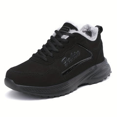 Women's Non-slip Thickened Sport Shoes Comfortable Medium Tube Hiking Shoes