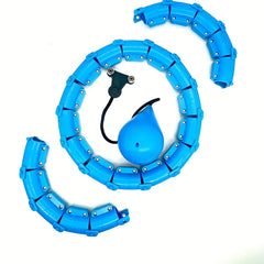 Adjustable Weighted Fitness Hoop for Abdomen Workout & Weight Loss
