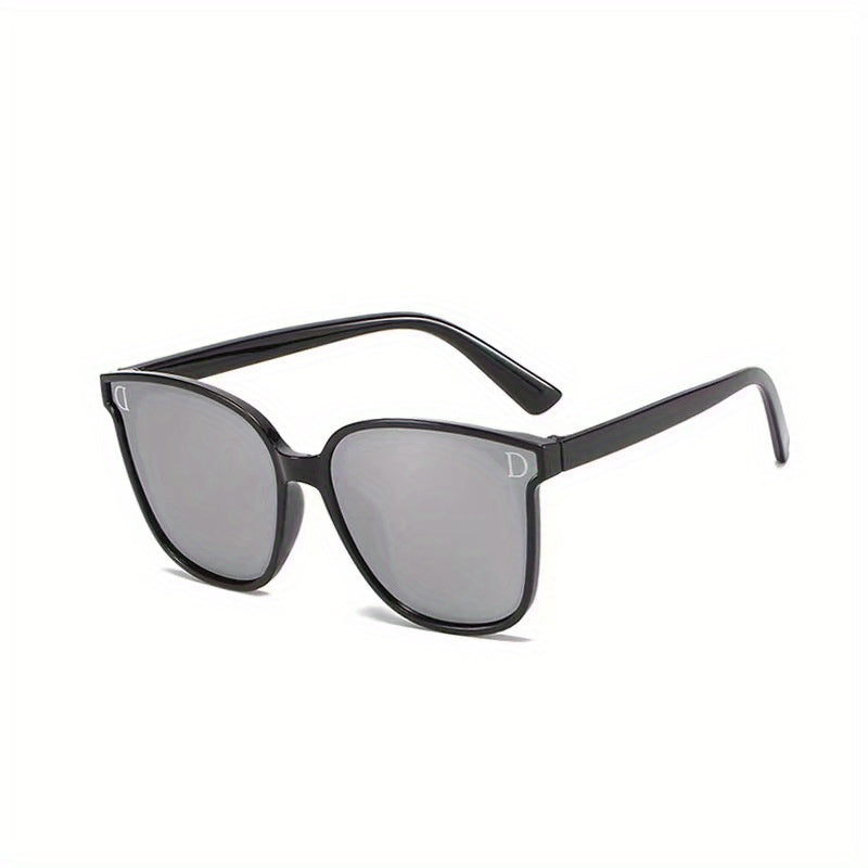 Square Frame Glasses with Letter D for Outdoor Travelling Beach