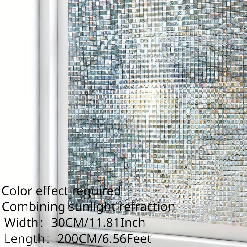 2M Office Bathroom Electrostatic Glass Sunshade Film