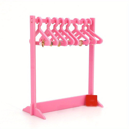 Earrings Stand Organizer Acrylic Hanger Shape Jewelry Display Holder