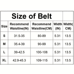 Elastic Gym Weightlifting Belt Waist Support Muscle Dumbbell Workout
