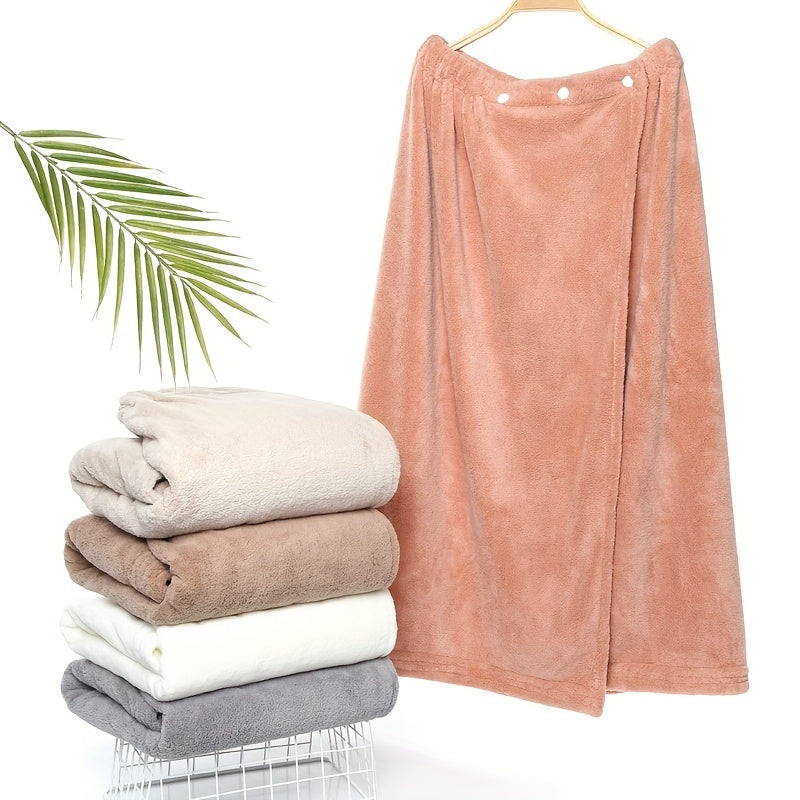 Women's Quick Drying Shower Wrap Towel Bath Skirt for Spa Sauna Pool Gym