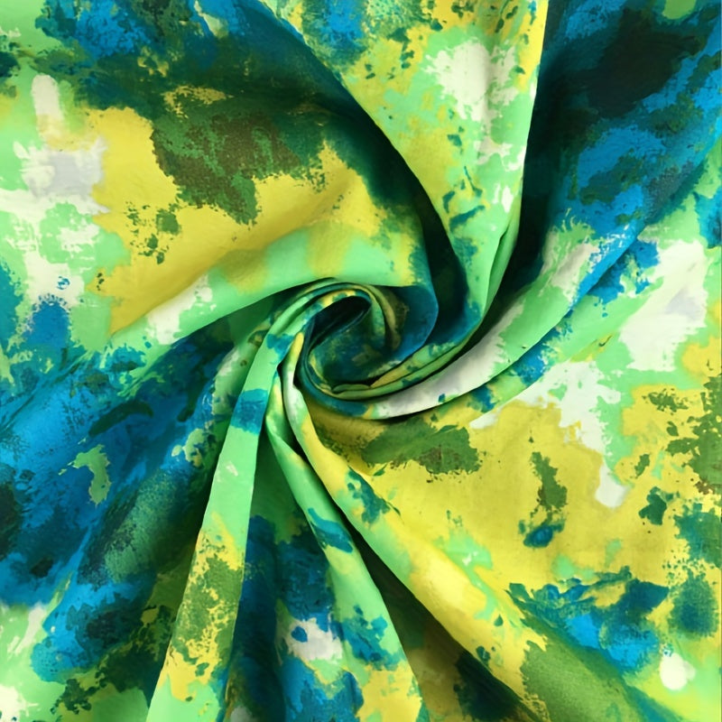 6pcs Multicolor Floral Fabric Sewing Quilting Material