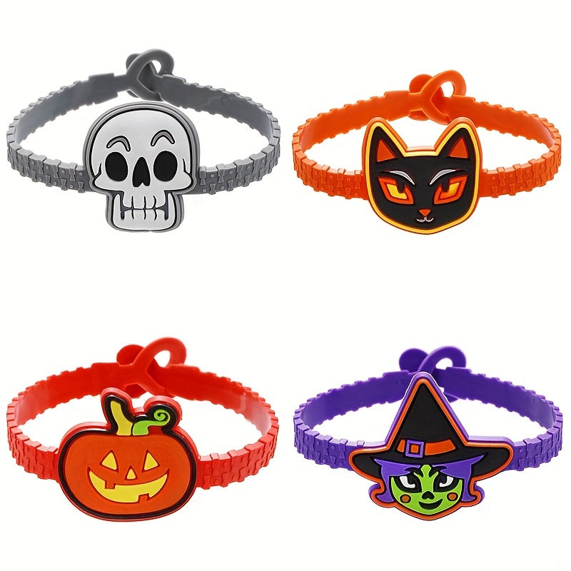 Halloween Ghost Skeleton Pumpkin Witch Bracelet