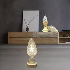Vintage Pine Cone Diamond Shape Night Light