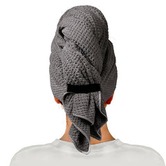 2 Large Microfiber Hair Towels Absorbent & Quick Dry Hair Drying