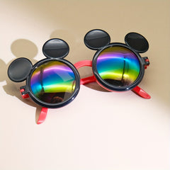 Kids Party Sunglasses Plastic Frame Outdoor Travel Supplies