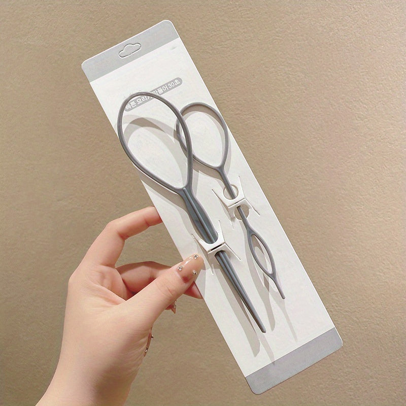 2pcs Topsy Tail Hair Tool Hair Loop Hair Styling Tool Hair Accessories Sets