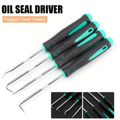 4-Piece Car Pick & Hook Set Seal Gasket Remover