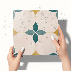 Colorful Nordic Style Non-slip Floor Stickers - Set of 9