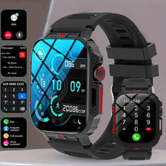 ZACHARYER Unisex Sport Smart Watch Wireless Call Music Control Pedometer