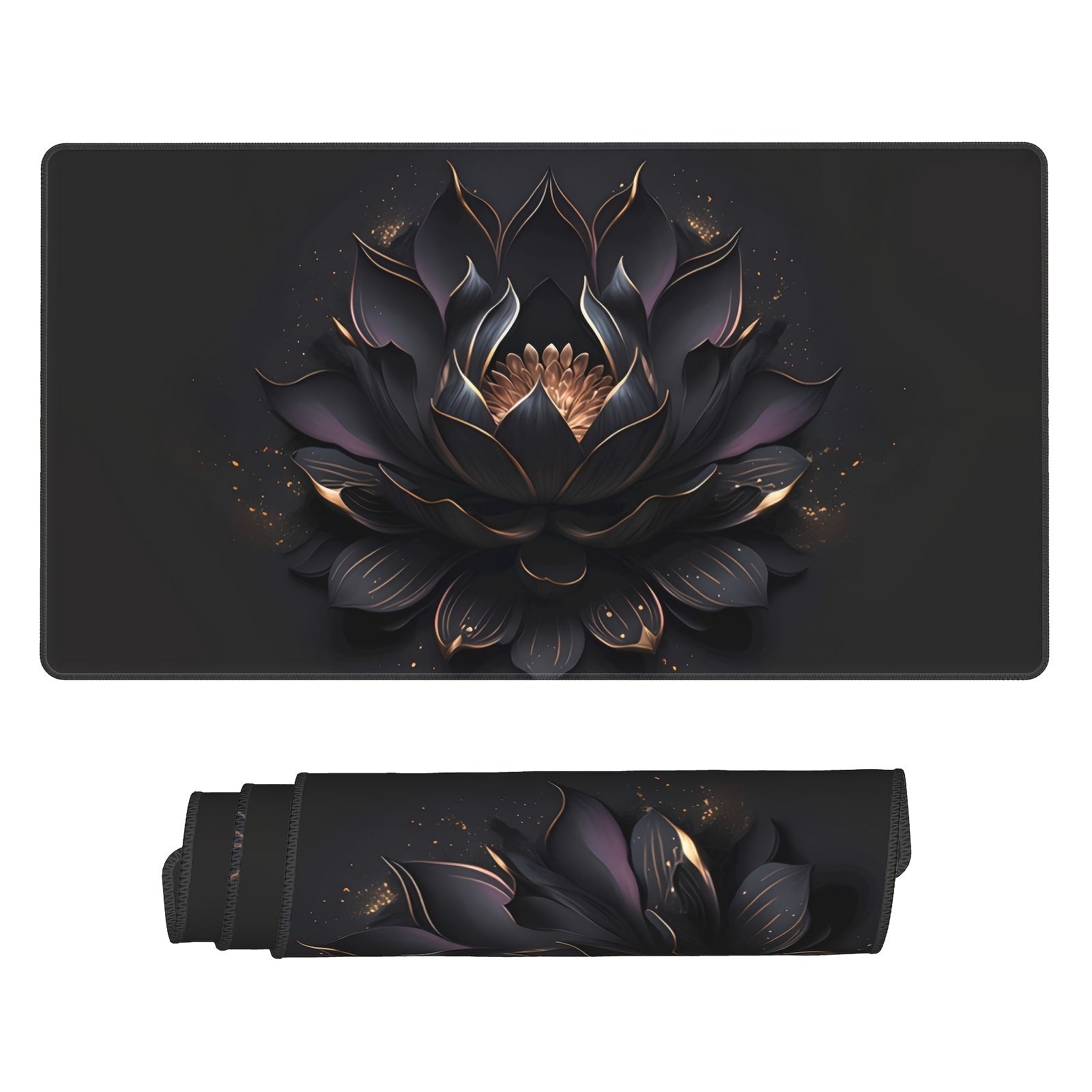 Lotus Flower Large Gaming Mouse Pad 80x40cm Computer HD Keyboard Pad
