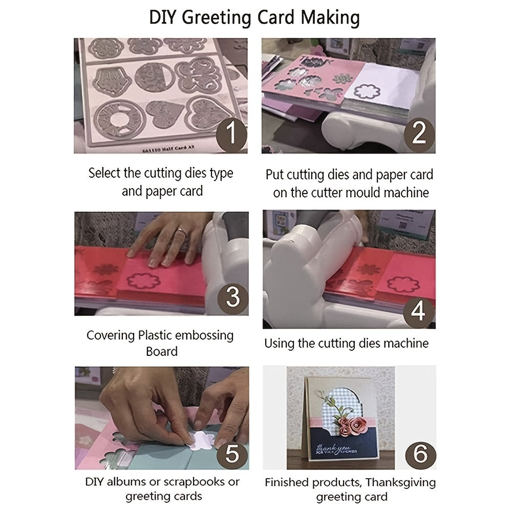 10pcs Cat Metal Cutting Dies for Cards Scrapbooking DIY Projects