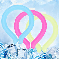 Cooling Neck Tube Ice Pack Wrap Hot Weather Outdoor Workers Sports