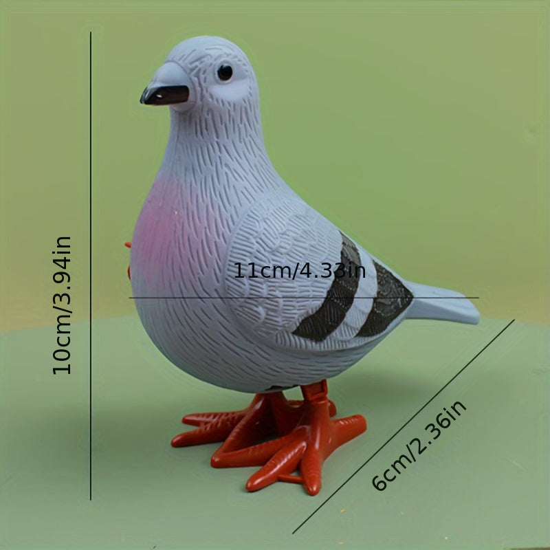 Clockwork Pigeon Toys Jumping Simulation Small Animals Walking Toys