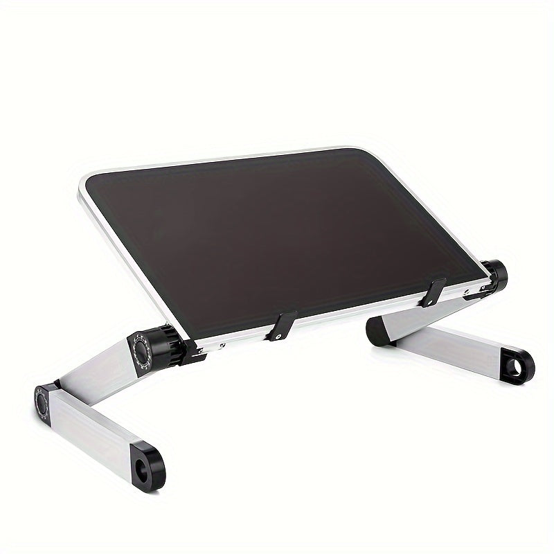 Folding Bookshelf Stand Adjustable Study Table