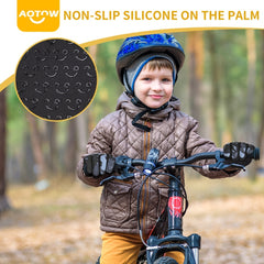 Kids' Waterproof Anti-Touchscreen Gloves for Running & Skiing