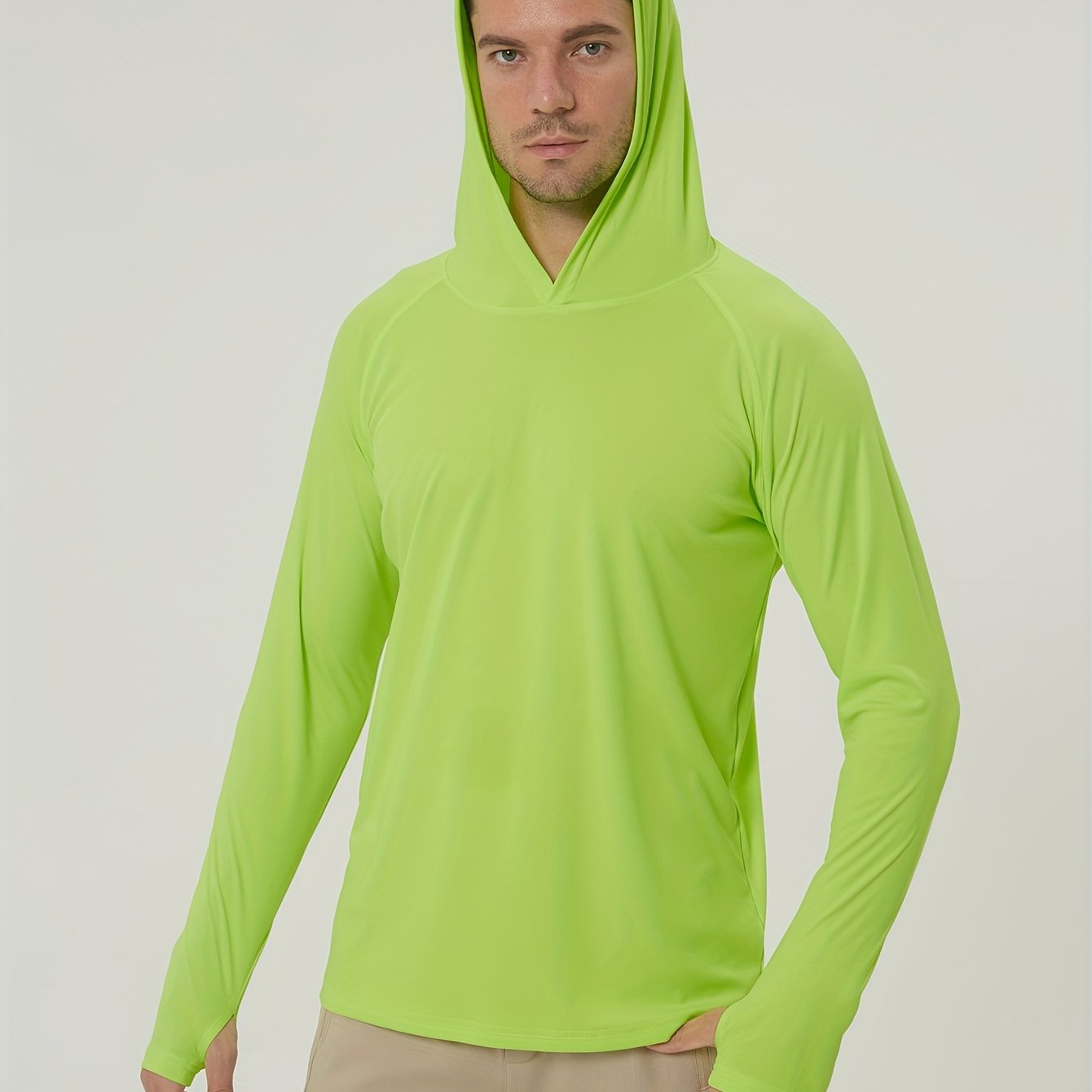 Men's UPF 50 Sun Protection Hoodie Shirt