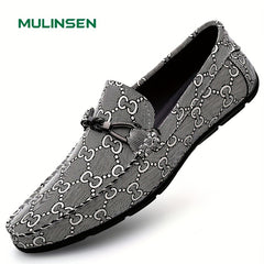 Men's Slip On Bit Loafer Shoes Soft Sole Anti skid Dress Shoes