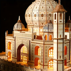 DIY Castle 3D Stereo Puzzle Wooden Children's Educational Toy