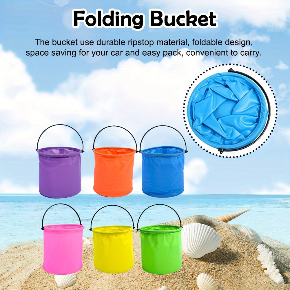 Portable Folding Bucket for Outdoor Camping