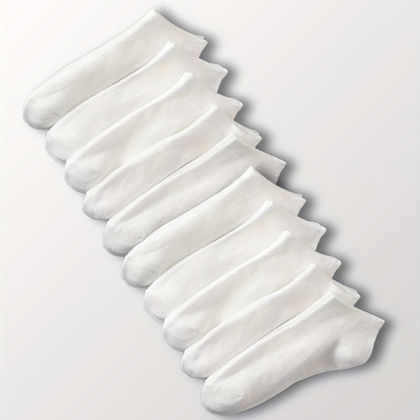 10 Pairs Comfy & Breathable Ankle Socks for Women