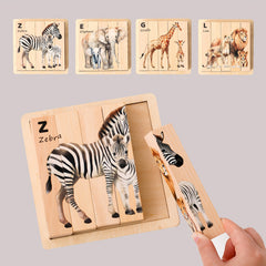 Baby Puzzle Animal Puzzle Toys Infant Early Childhood Toys