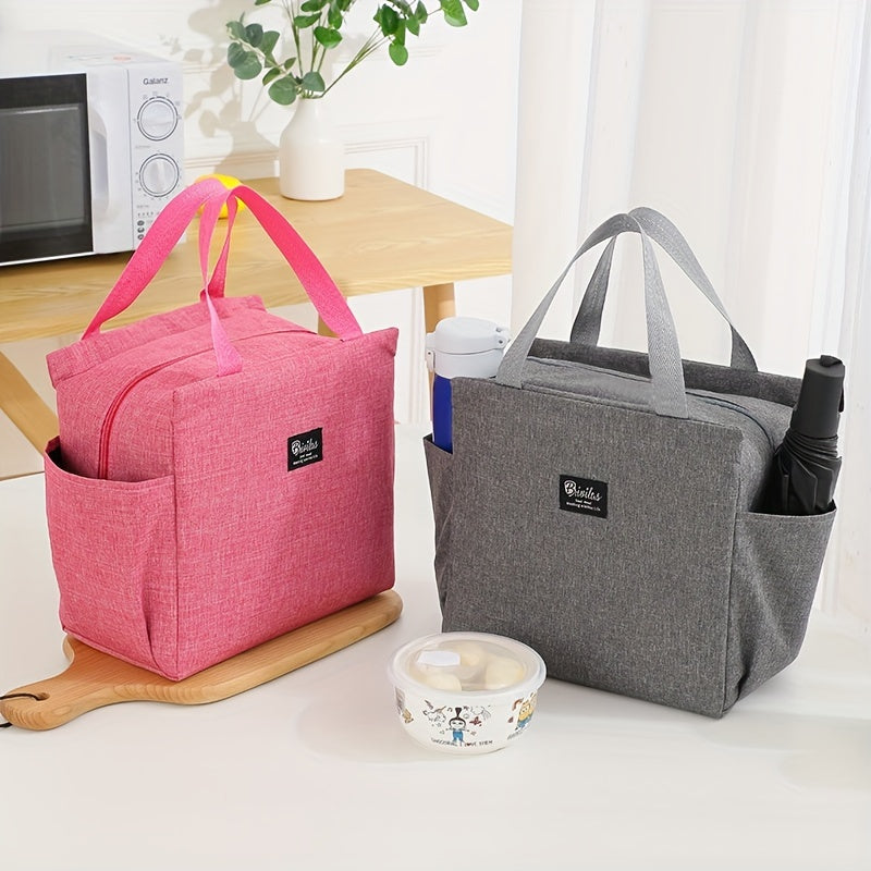 Insulated Lunch Box Bag Thermal Cooler Food Container Work School Picnic