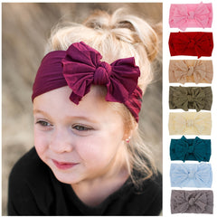 Baby Girls Headbands Head Wraps Bow Elastics Hairbands Hair Accessories