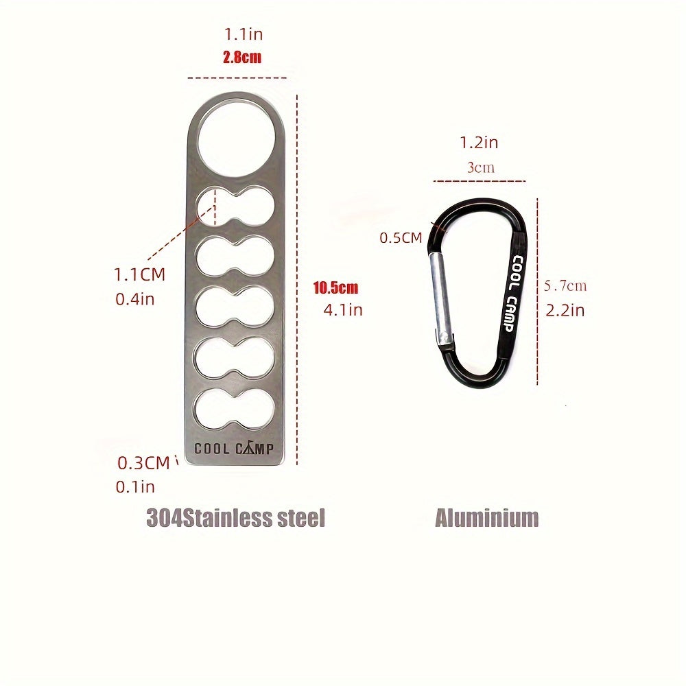 Stainless Steel Tent Peg Holder for Outdoor Camping