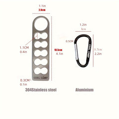 Stainless Steel Tent Peg Holder for Outdoor Camping