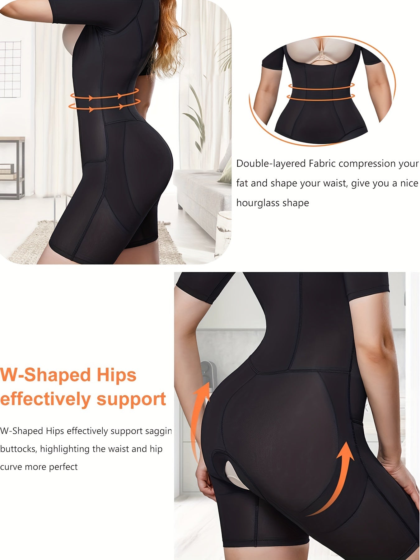 Lace Shaping Romper Slimming Body Shaper
