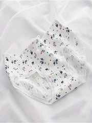 5pcs Girl's Triangle Panties Cartoon Pattern Underwear 95 Cotton Kids Clothes