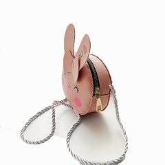 Easter Bunny Makeup Bag Purse For Girls Zipper Rabbit Bag