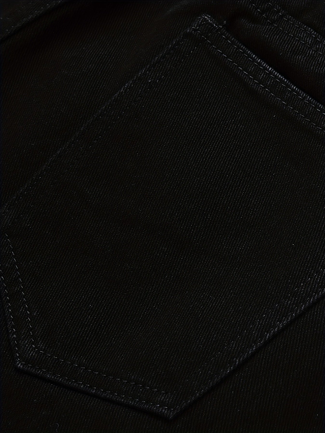 Mens Ripped Cotton Jeans Slim Fit Distressed Denim Pants