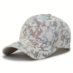 Graffiti Print Baseball Cap Hip Hop Mesh Unisex Dad Hats Lightweight Adjustable