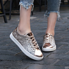 Sequins Low Top Skate Shoes for Women