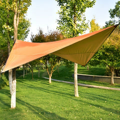 Portable Diamond Shaped Canopy Sunproof Rainproof Awning