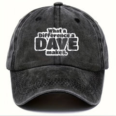Retro Casual Embroidered Baseball Caps Adjustable Cotton Hats