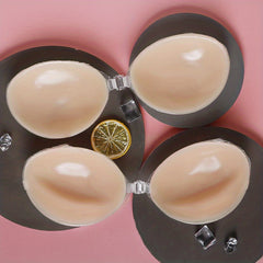 2 Pairs Invisible Stick On Lift Bras Strapless Push Up Self Adhesive Bra
