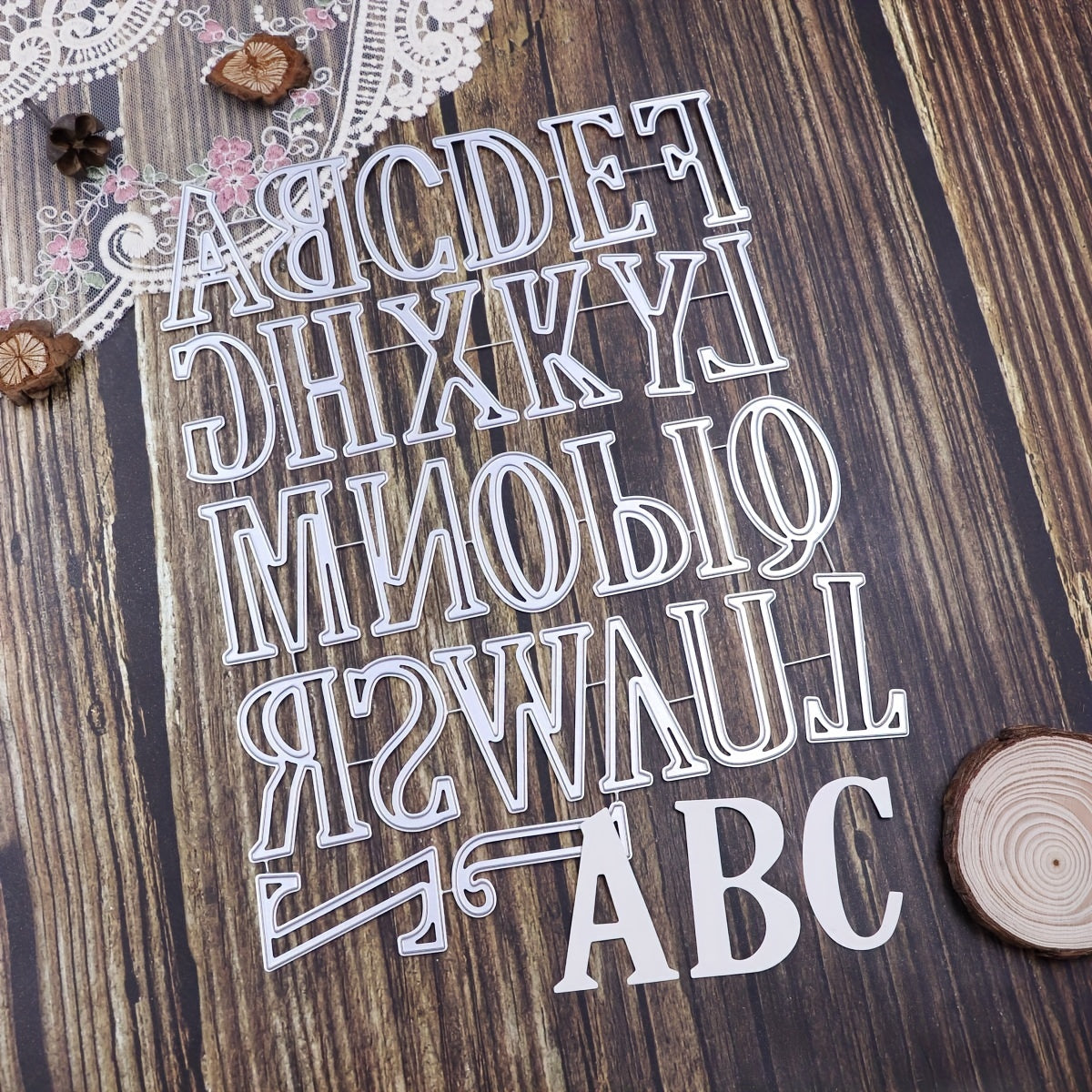 1pc High Capital Alphabet Metal Cutting Die For Card Making DIY Scrapbooking
