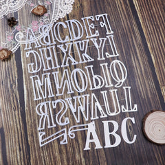 1pc High Capital Alphabet Metal Cutting Die For Card Making DIY Scrapbooking