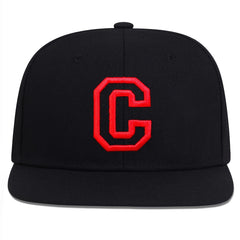 Men's Letter C CHICAGO Baseball Cap Hip Hop Hat Outdoor Adjustable Sun Hat